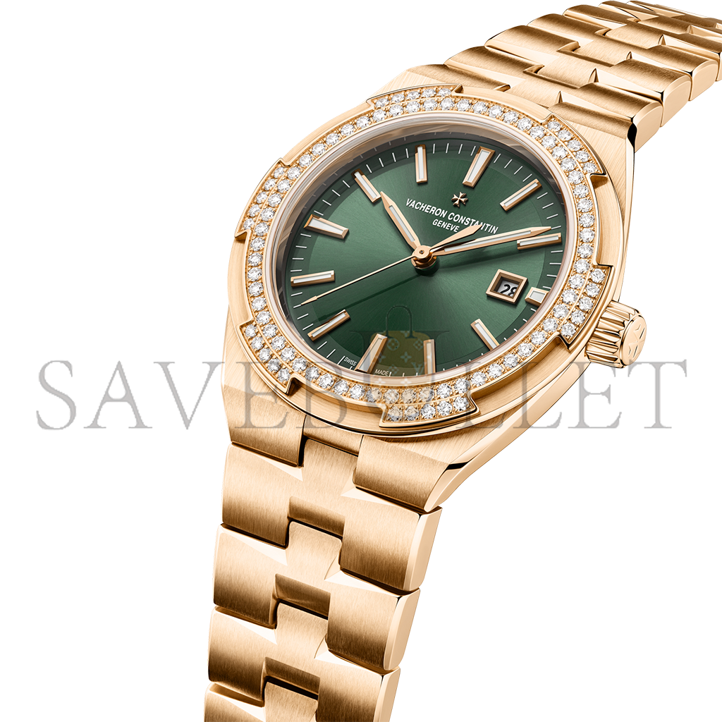 vacheron Co*sta*t*n overseas self-winding 35 mm pink gold watch 4605v/200r-b969